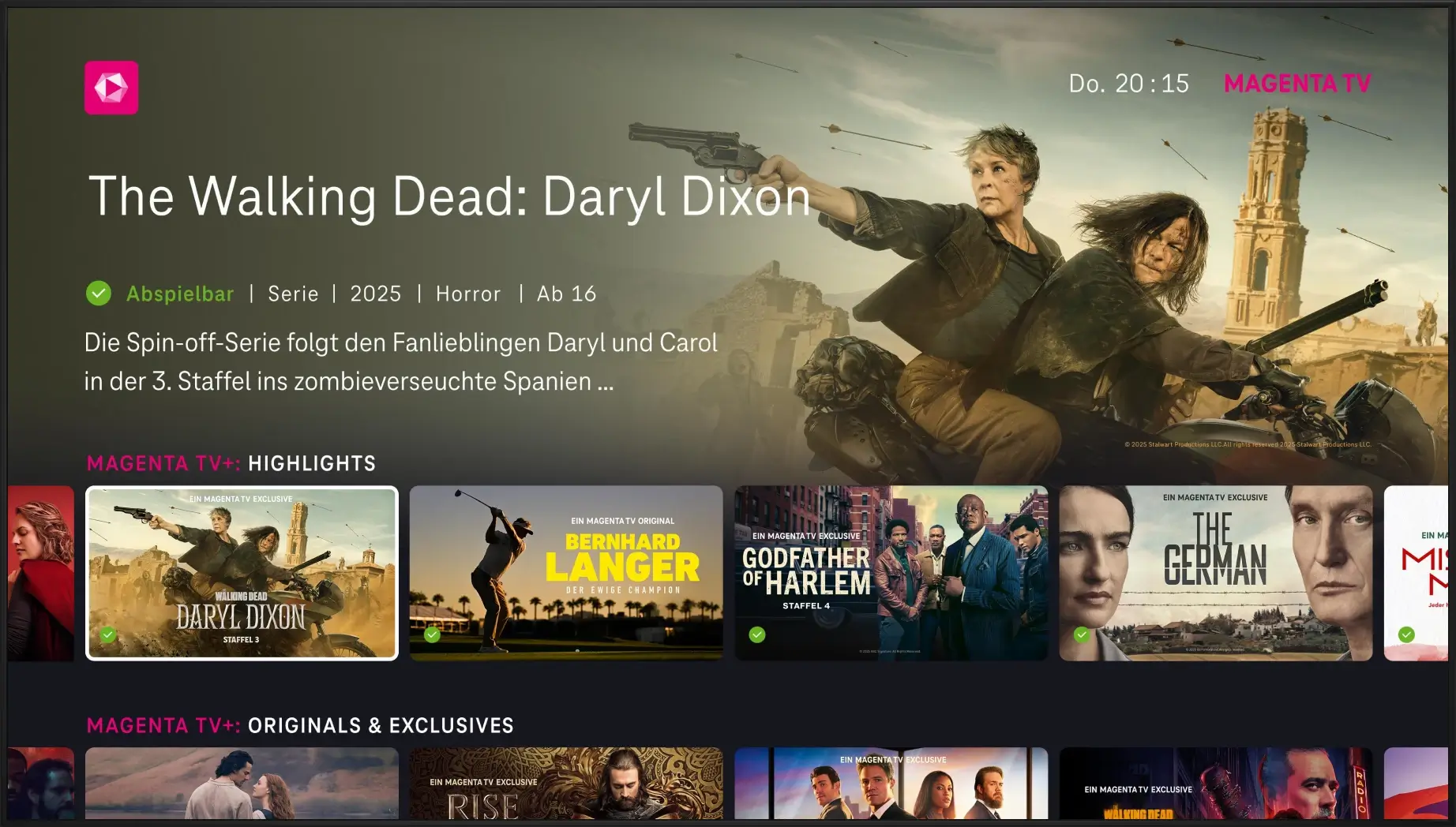 MagentaTV+ Inhalte