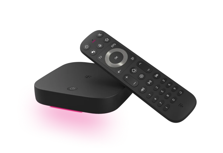 Produktbild MagentaTV One 2. Generation mit Fernbedienung