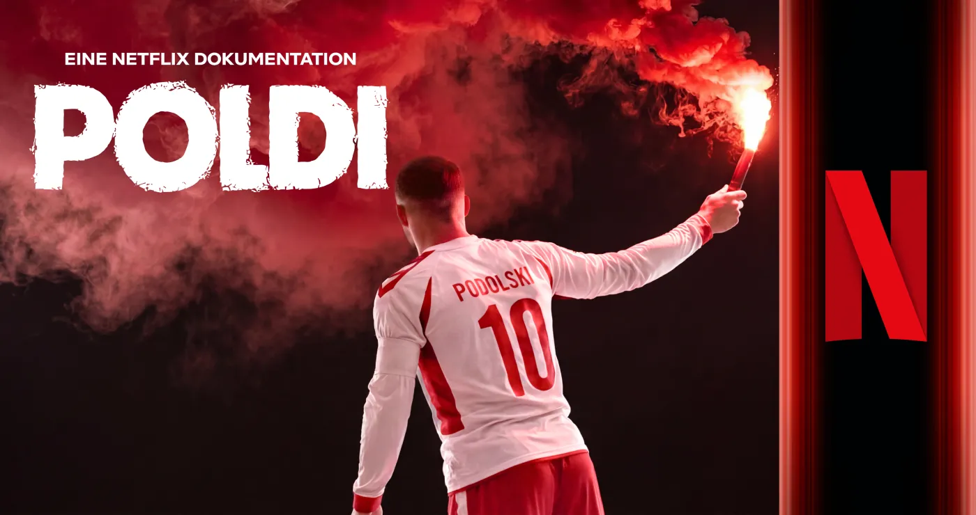 Keyart zur Netflix Dokumentation "Poldi"