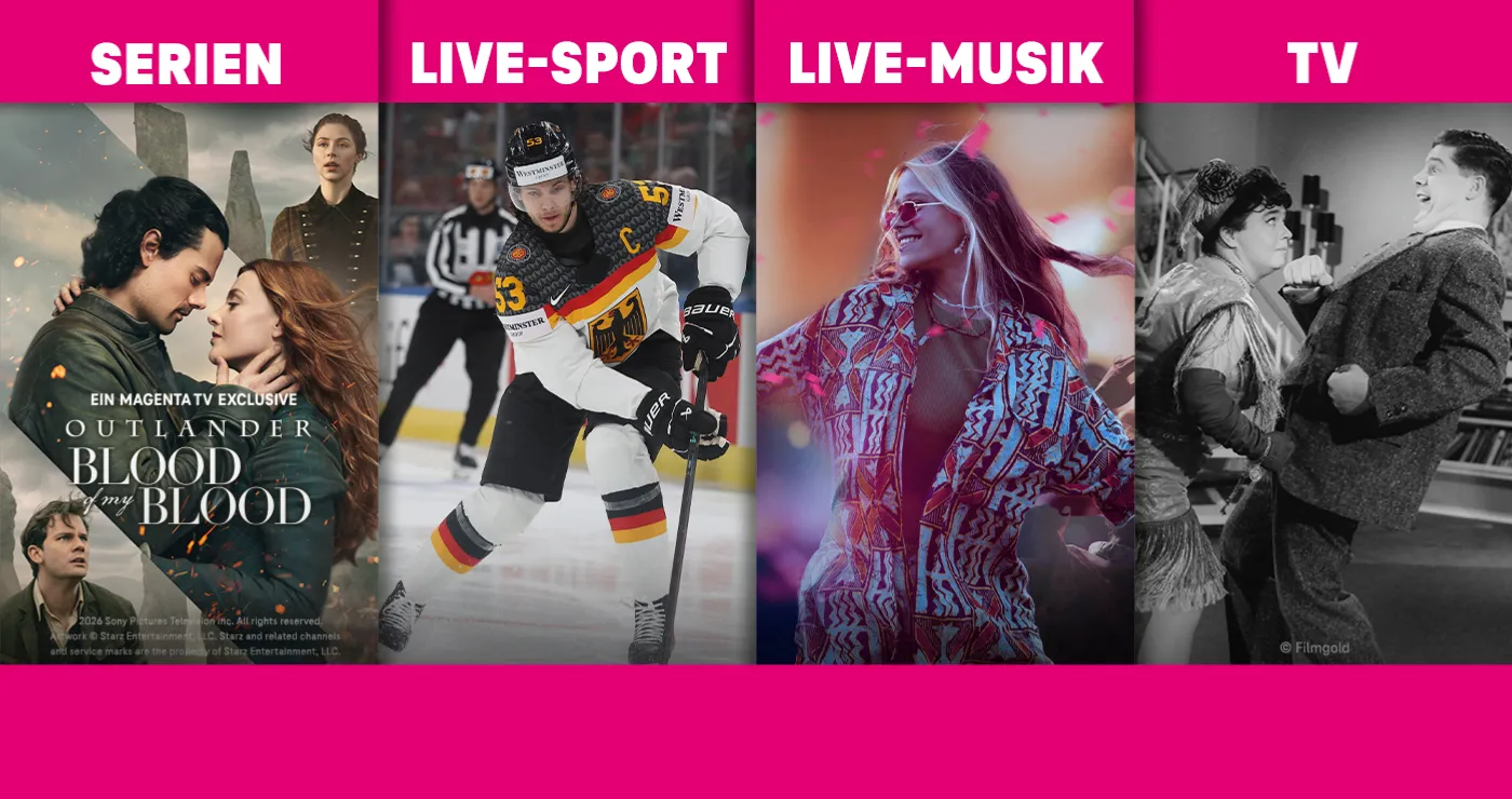 Freemium Inhalte aus Serien, Live-Sport, Live-Musik und TV