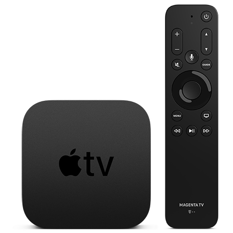 Apple TV 4K mit MagentaTV Fernbedienung mieten | Telekom
