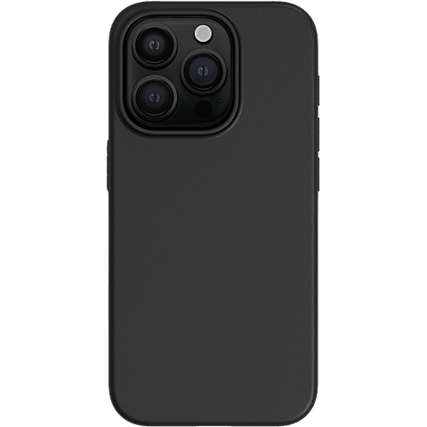 agood PLNTPRTCT Case MagSafe Apple iPhone 15 Pro Max - schwarz 99934618 vorne