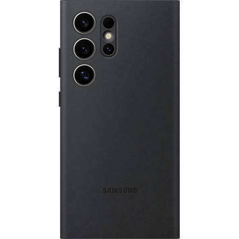 Samsung S-View Wallet Cover Galaxy S24 Ultra - Schwarz 99935167 hinten