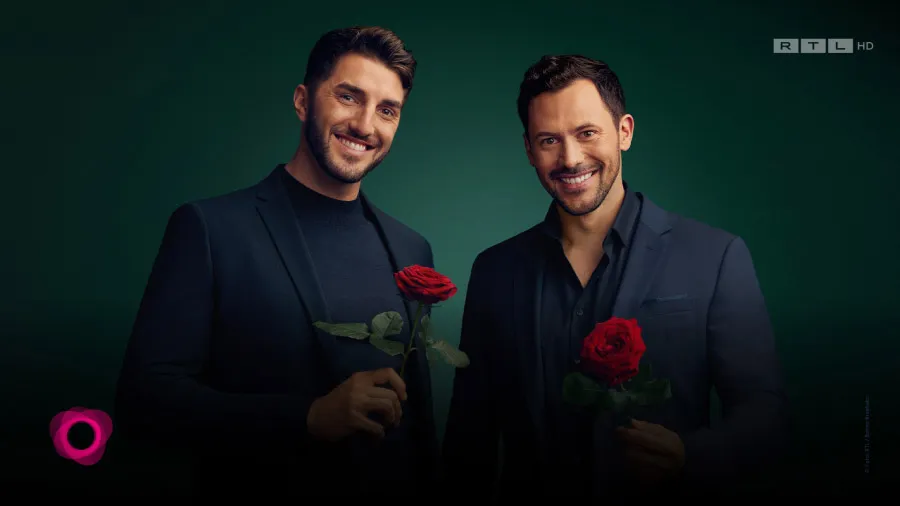 Fernseher zeigt die Möglichkeit zur Sprachsteuerung mit dem Magenta Sprachassistent während Inhalte abgespielt werden