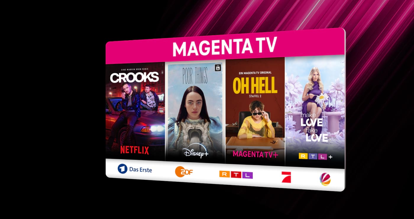 MagentaTV mit Internet & Festnetz | Telekom