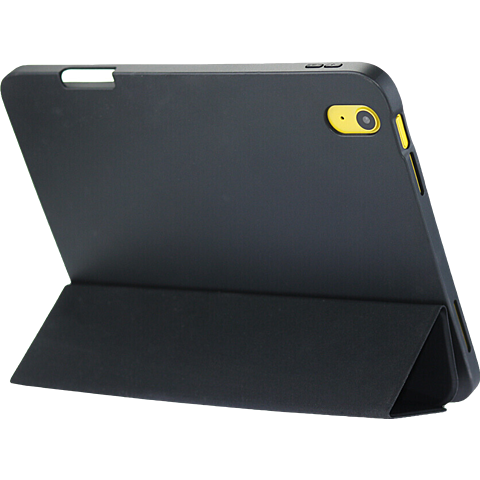 DEQSTER Slim Case iPad 10.9 - schwarz 99934951 seitlich