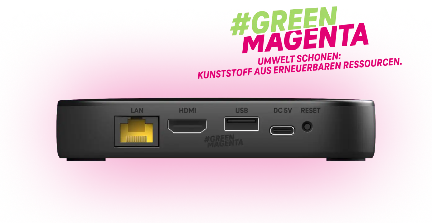 Green Magenta - Umwelt schonen: Kunststoff aus erneuerbaren Ressourcen