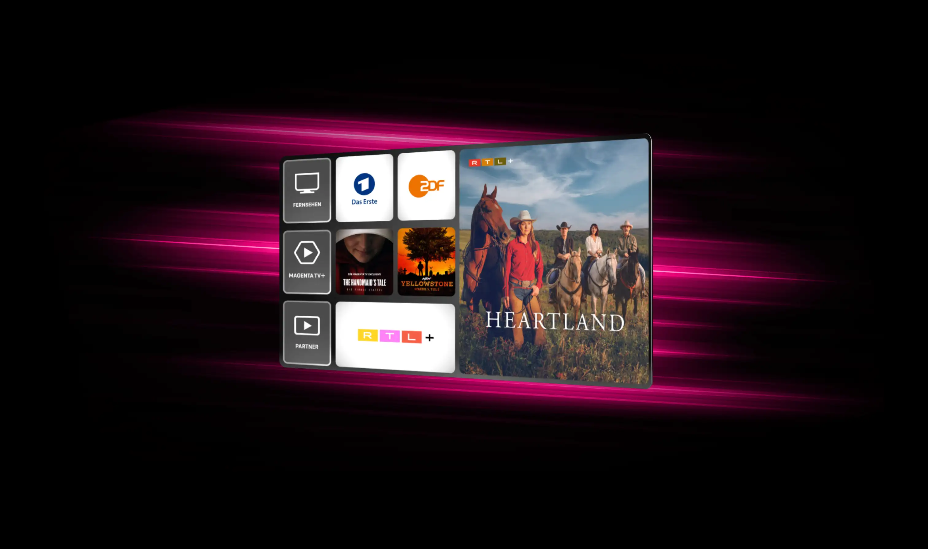 MagentaTV MegaStream mit Streaming-Diensten