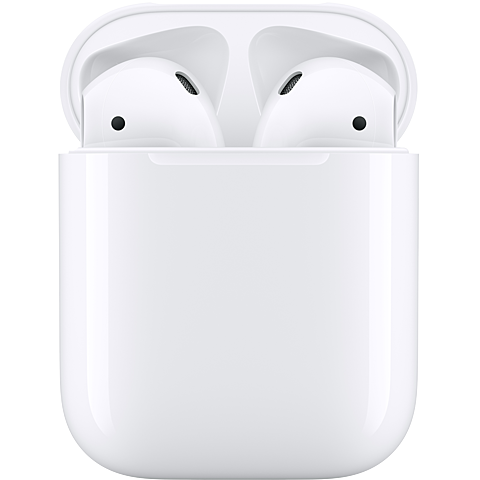 Apple AirPods mit Ladecase - Weiß 99929271 seitlich