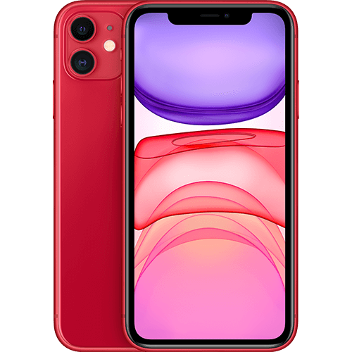 Apple iPhone 11 (PRODUCT)RED Vorne und Hinten