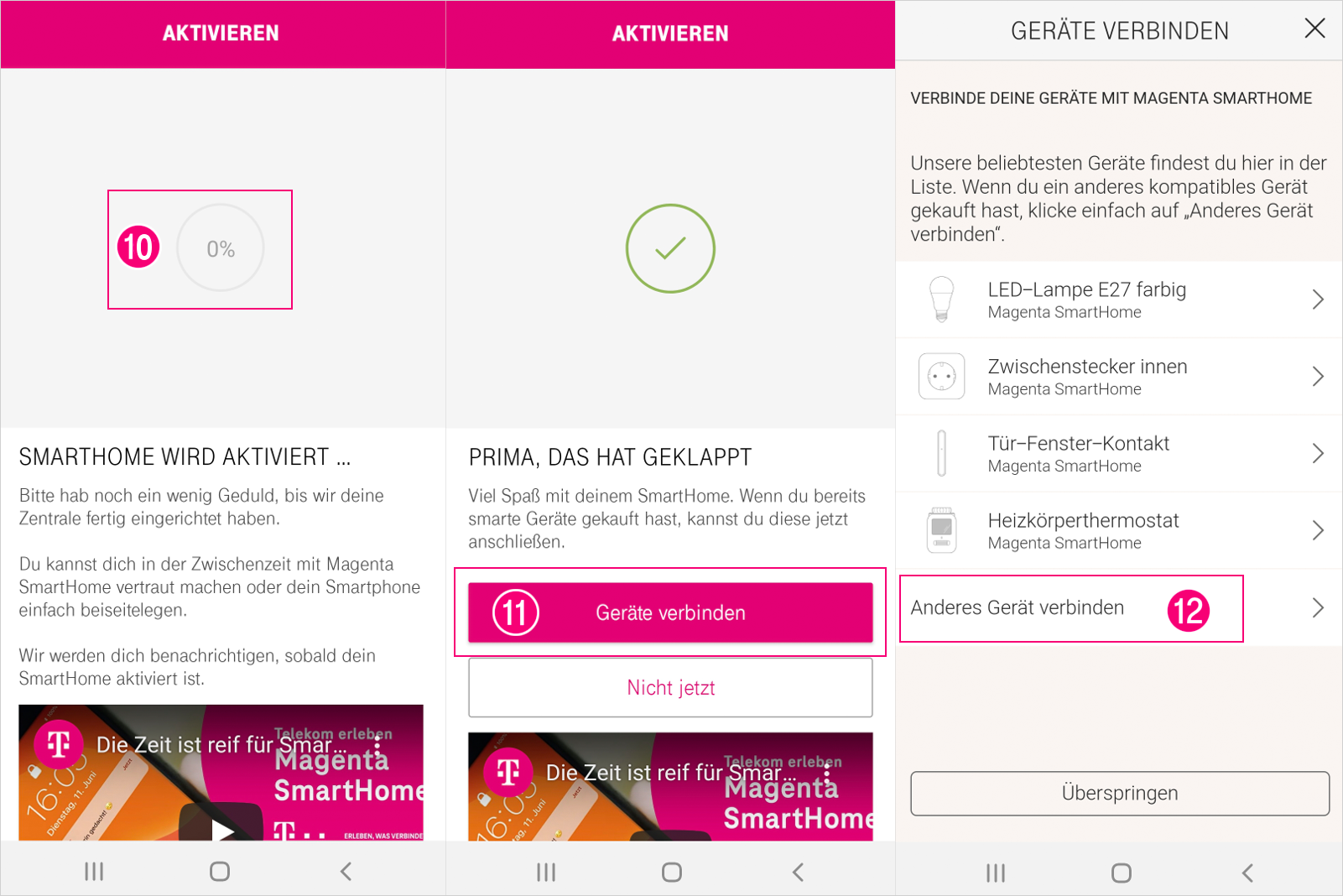 Ersteinrichtung Magenta SmartHome | Telekom Hilfe