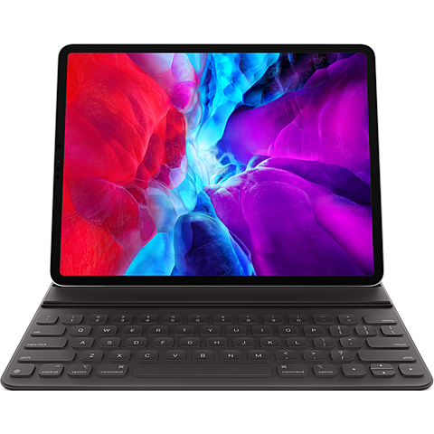Apple Smart Keyboard Folio 12,9 iPad Pro (4. Generation) - Schwarz 99930713 vorne