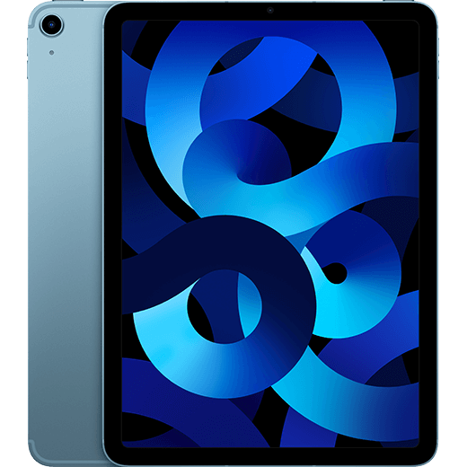 Apple 10,9" iPad Air (2022) Wi-Fi + 5G Blau 64GB | Telekom