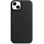 Apple Leder Case iPhone 14 Plus - Mitternacht 99933843 vorne thumb