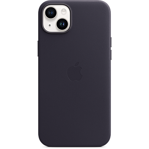 Apple Leder Case iPhone 14 Plus - Tinte 99933844 vorne