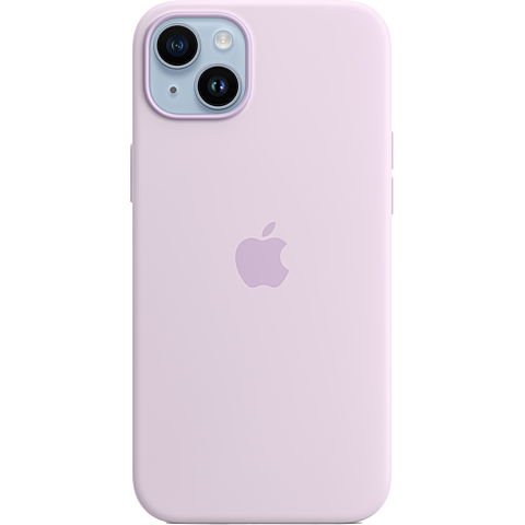 Apple Silikon Case iPhone 14 - Flieder 99933824 vorne