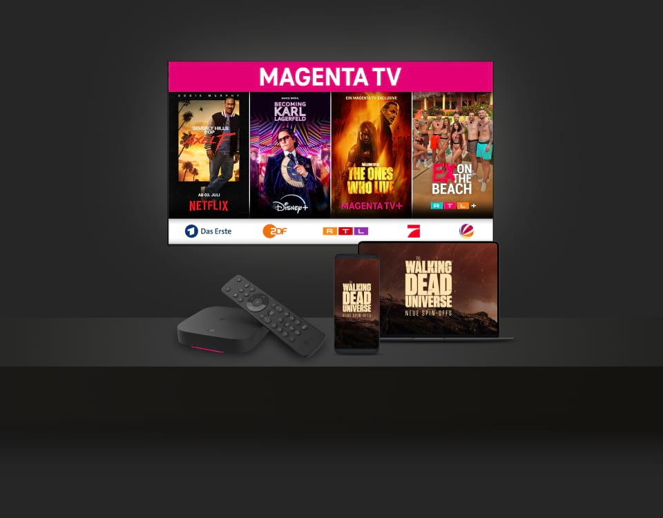 MagentaTV mit Internet & Festnetz | Telekom
