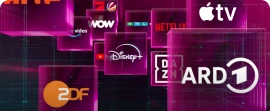 Grafische Darstellung von weiteren Partnern wie u.a. Fernsehsendern und Streaming-Anbietern