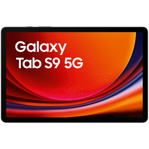 Samsung Galaxy Tab S9 5G Graphite - Vorne
