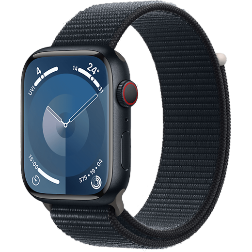 Apple Watch Series 9 Aluminium Sport Loop Mitternacht/Mi | Telekom