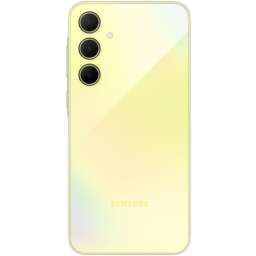 Samsung Galaxy A35 5G Awesome Lemon - Hinten