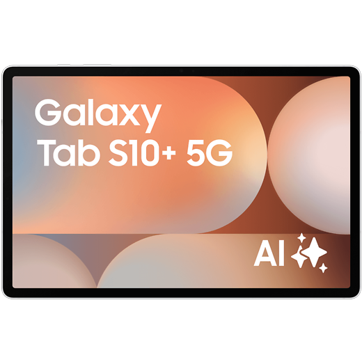 Samsung Galaxy Tab S10+ 5G Silver - Vorne