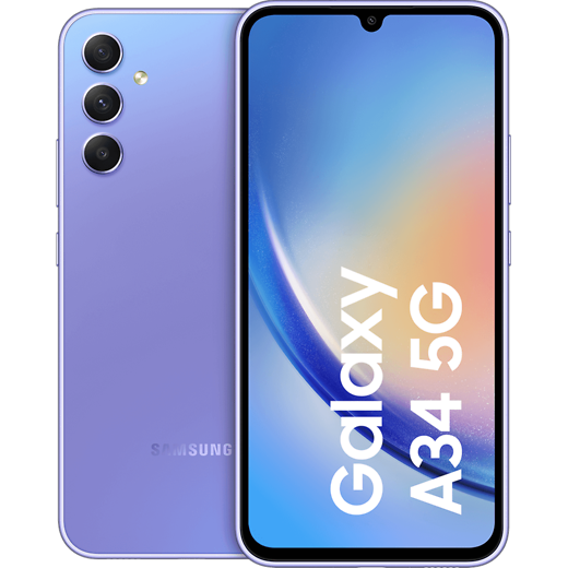 Samsung Galaxy A34 5G Awesome Violet 128GB | Telekom